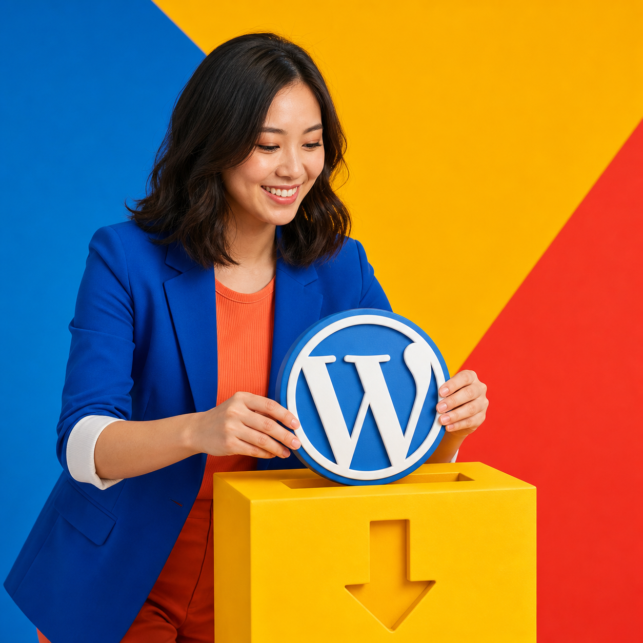 How do I install WordPress with Softaculous in DirectAdmin?
