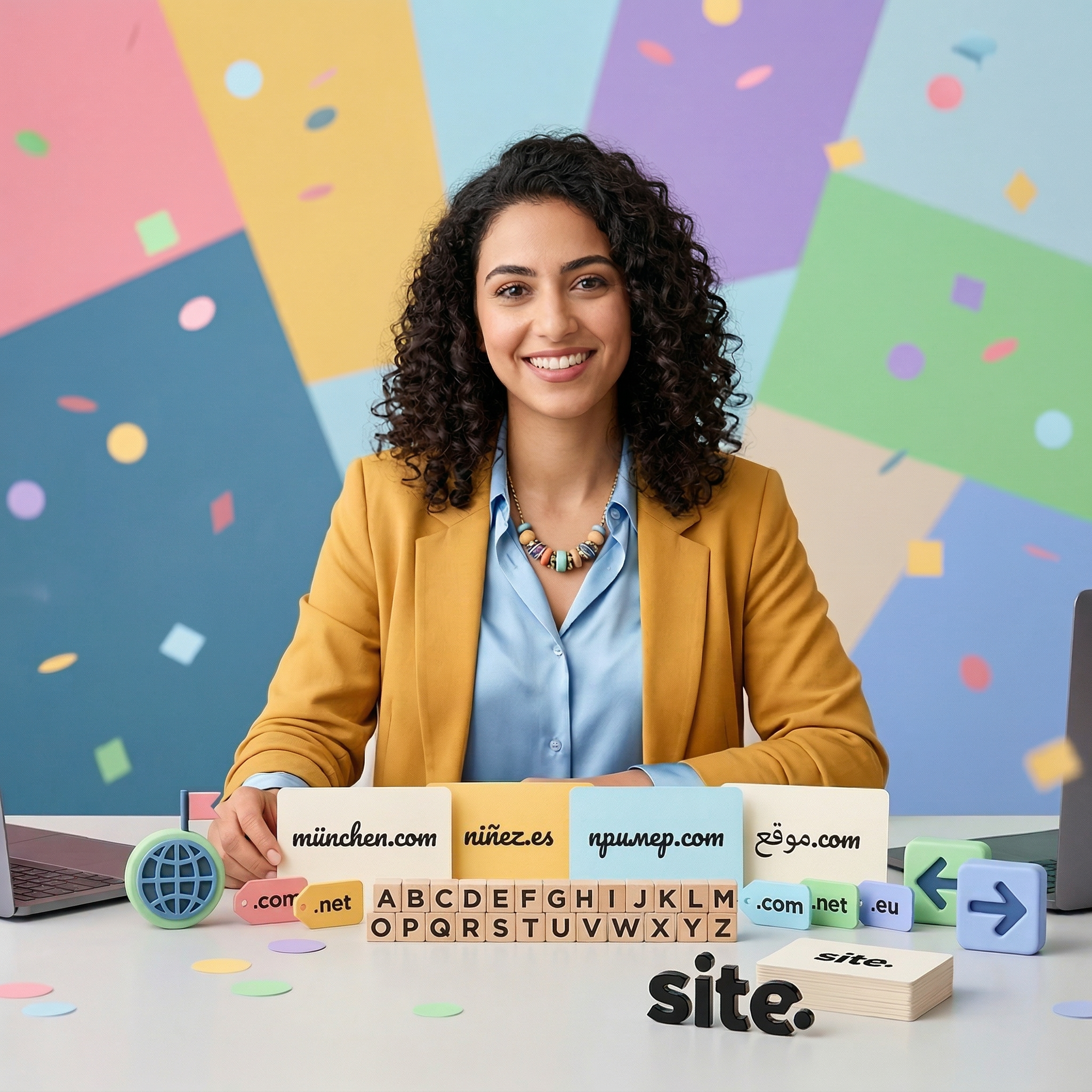 How to register IDN domain names at Site.eu
